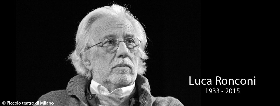LUCA RONCONI © PICCOLO TEATRO DI MILANO